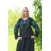 Embroidered blouse "Olvia: grapes"
